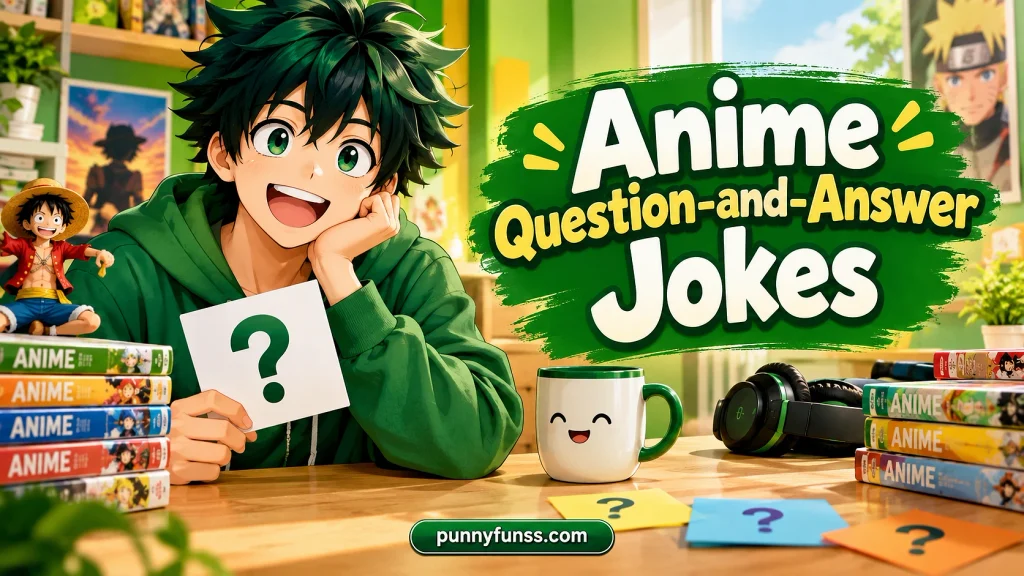 Anime Question-and-Answer Jokes