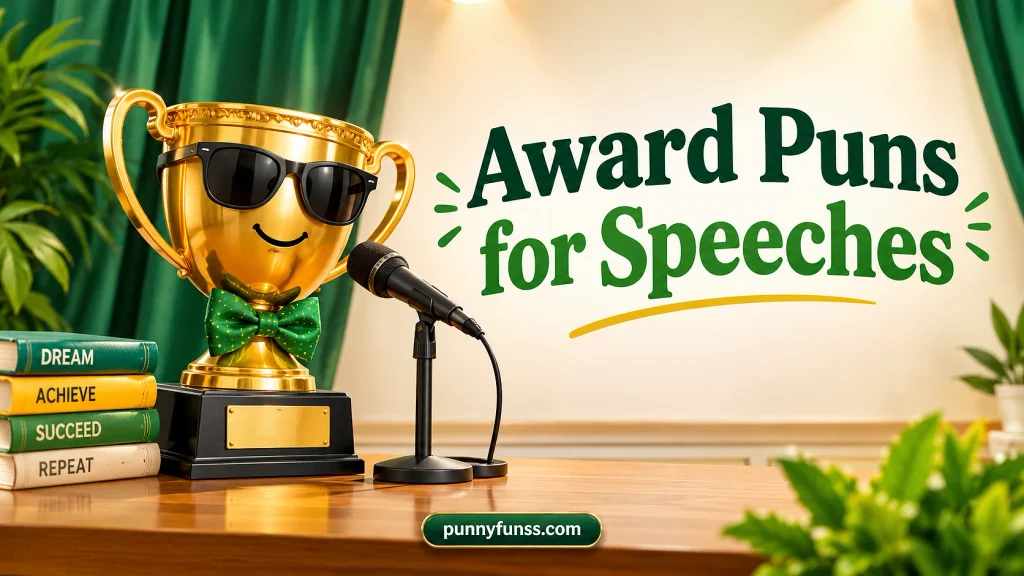 Award Puns for Speeches