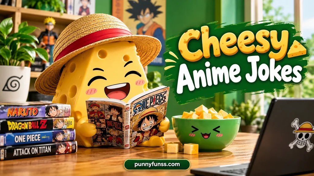 Cheesy Anime Jokes