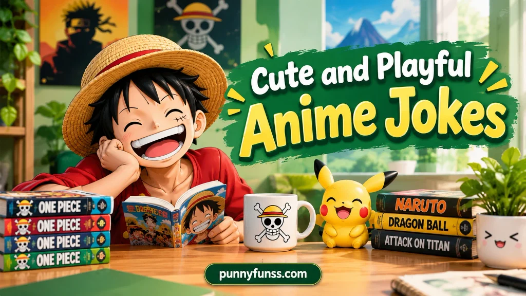 Cute and Playful Anime Jokes