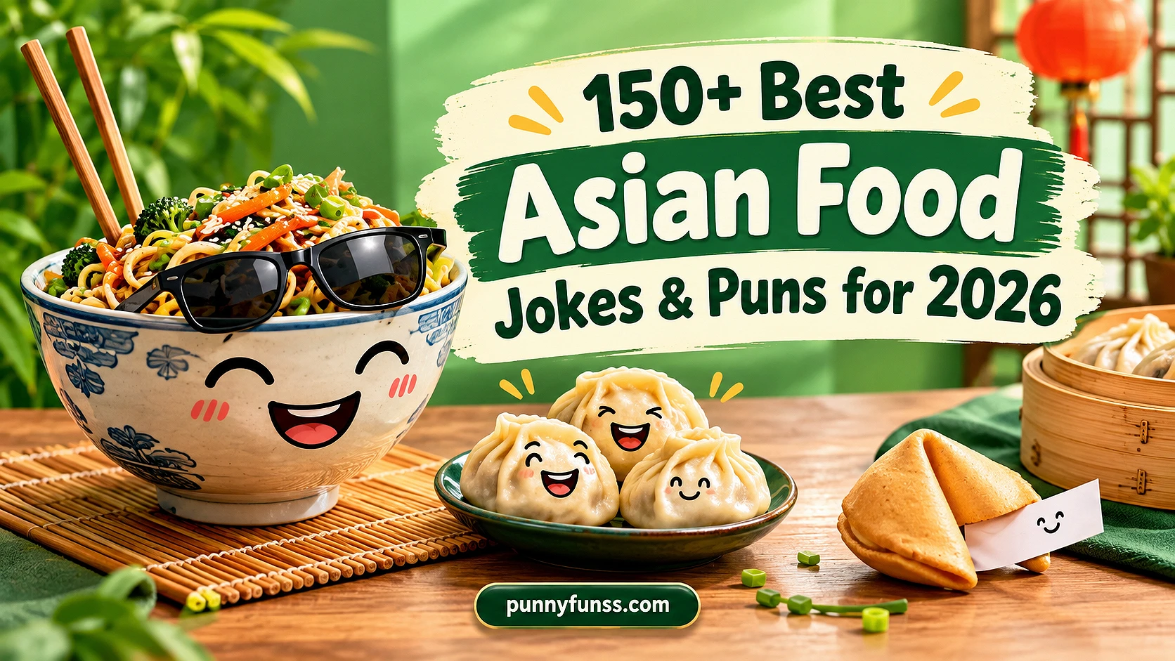 Best Asian Food Jokes & Puns