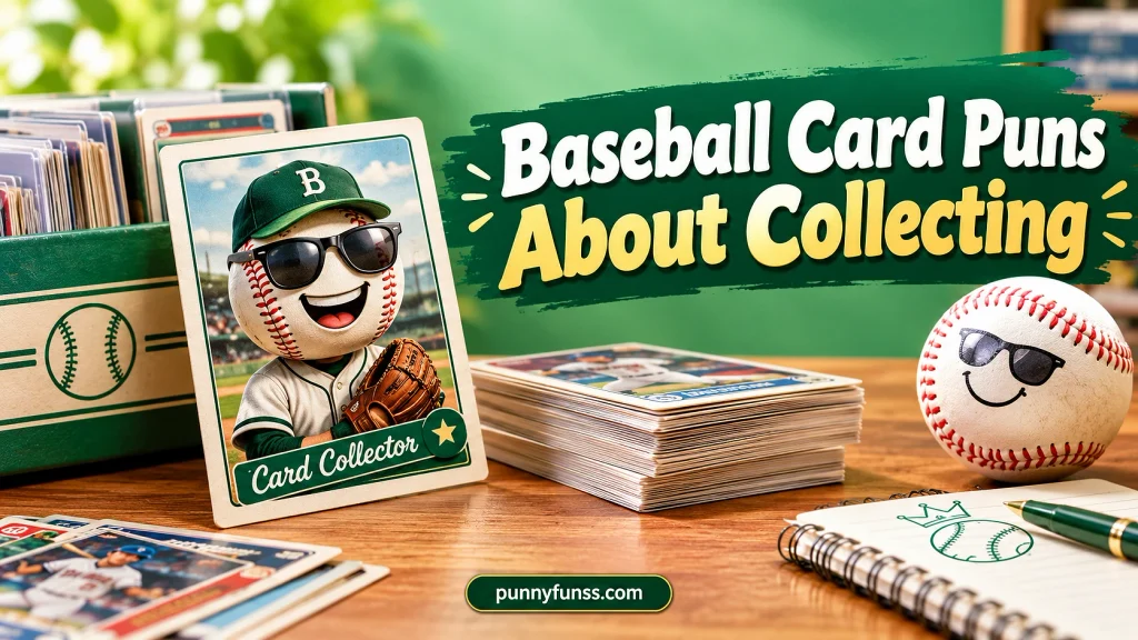 Baseball Card Puns About Collecting